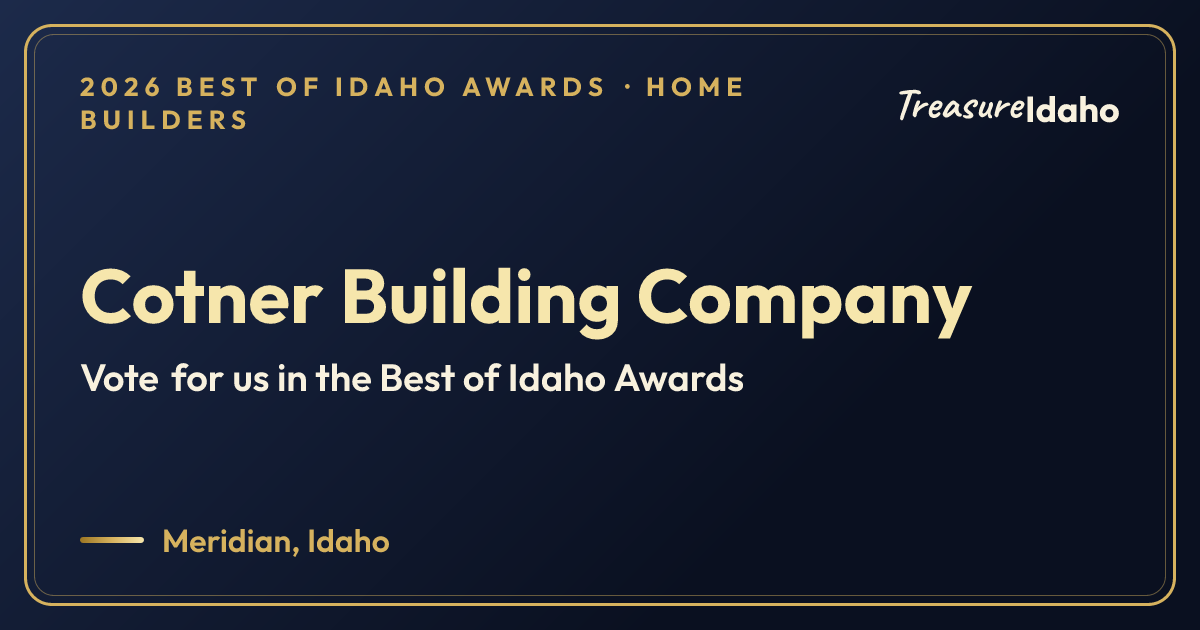 Vote for Cotner Building Company card for Home builders