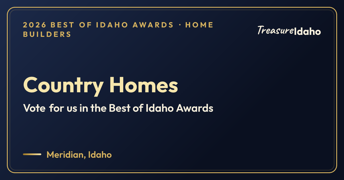 Vote for Country Homes card for Home builders