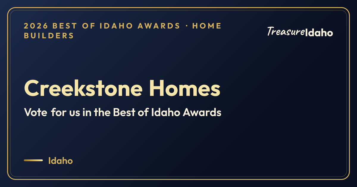 Vote for Creekstone Homes card for Home builders