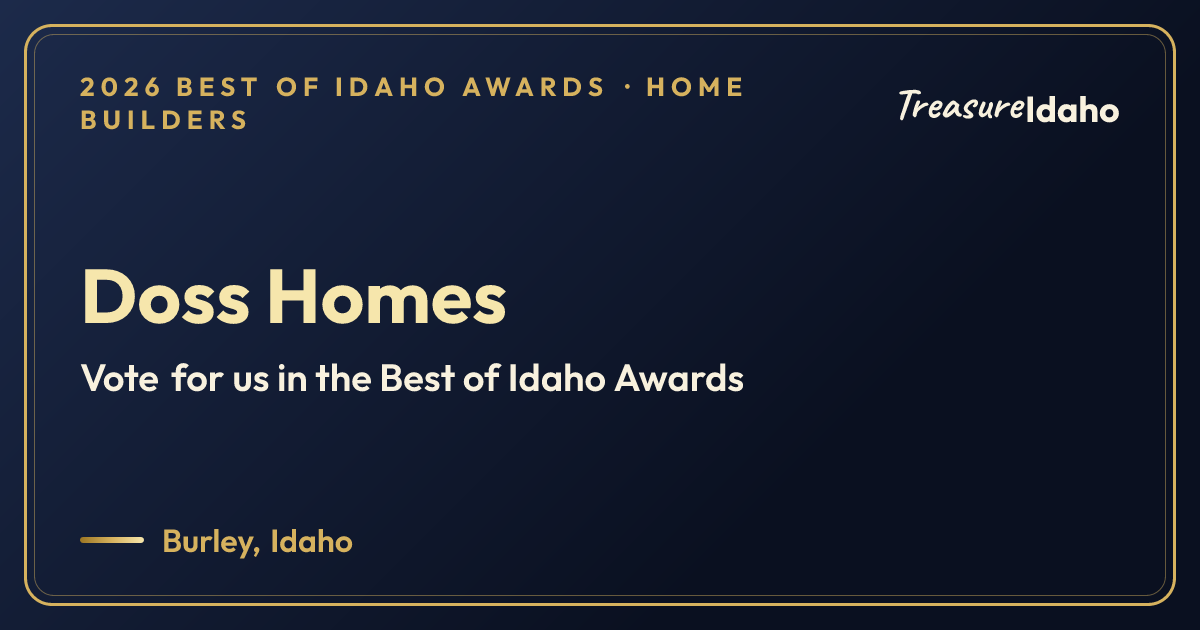 Vote for Doss Homes card for Home builders