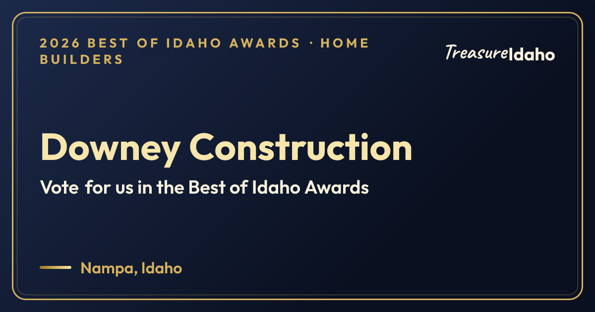 Vote for Downey Construction card for Home builders