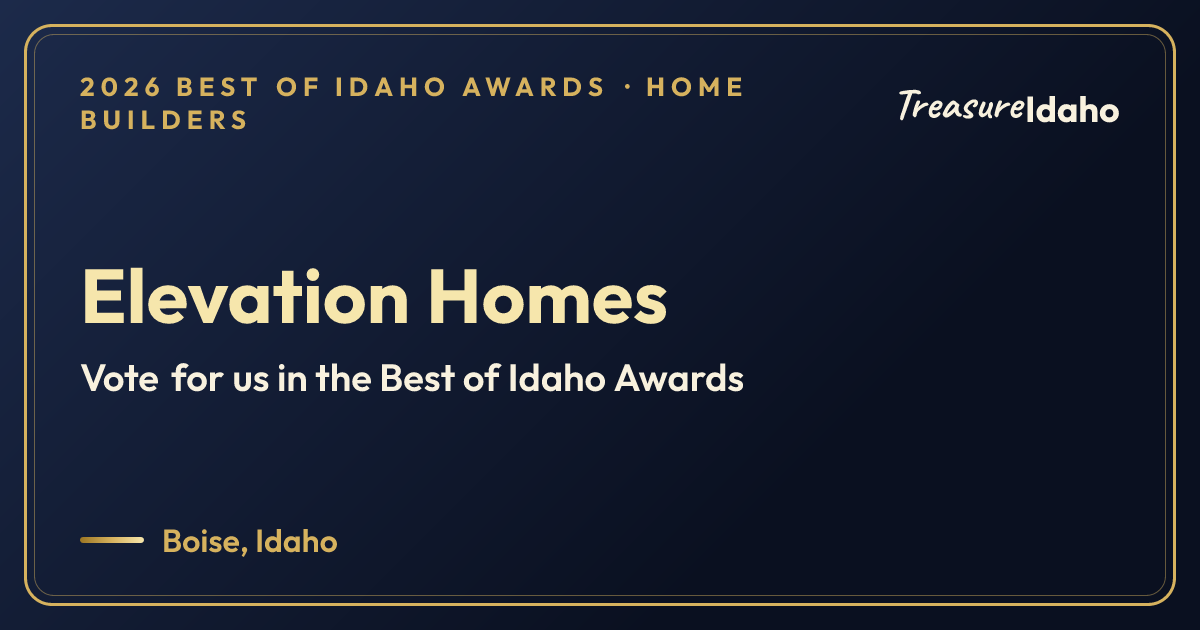 Vote for Elevation Homes card for Home builders