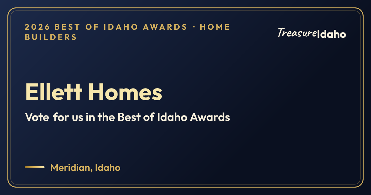 Vote for Ellett Homes card for Home builders