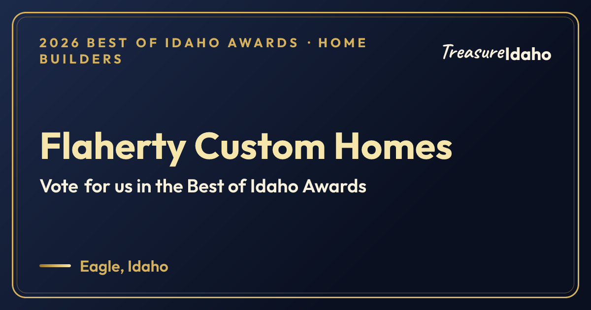 Vote for Flaherty Custom Homes card for Home builders