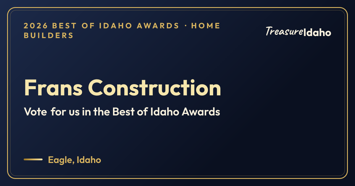 Vote for Frans Construction card for Home builders