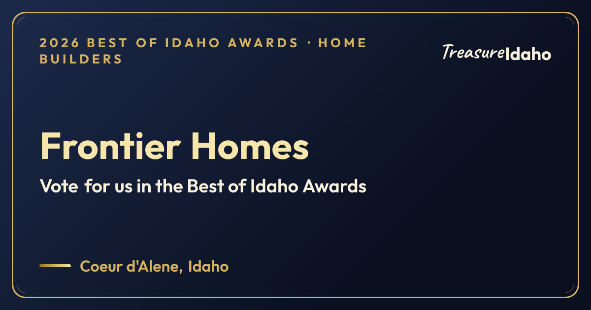 Vote for Frontier Homes card for Home builders