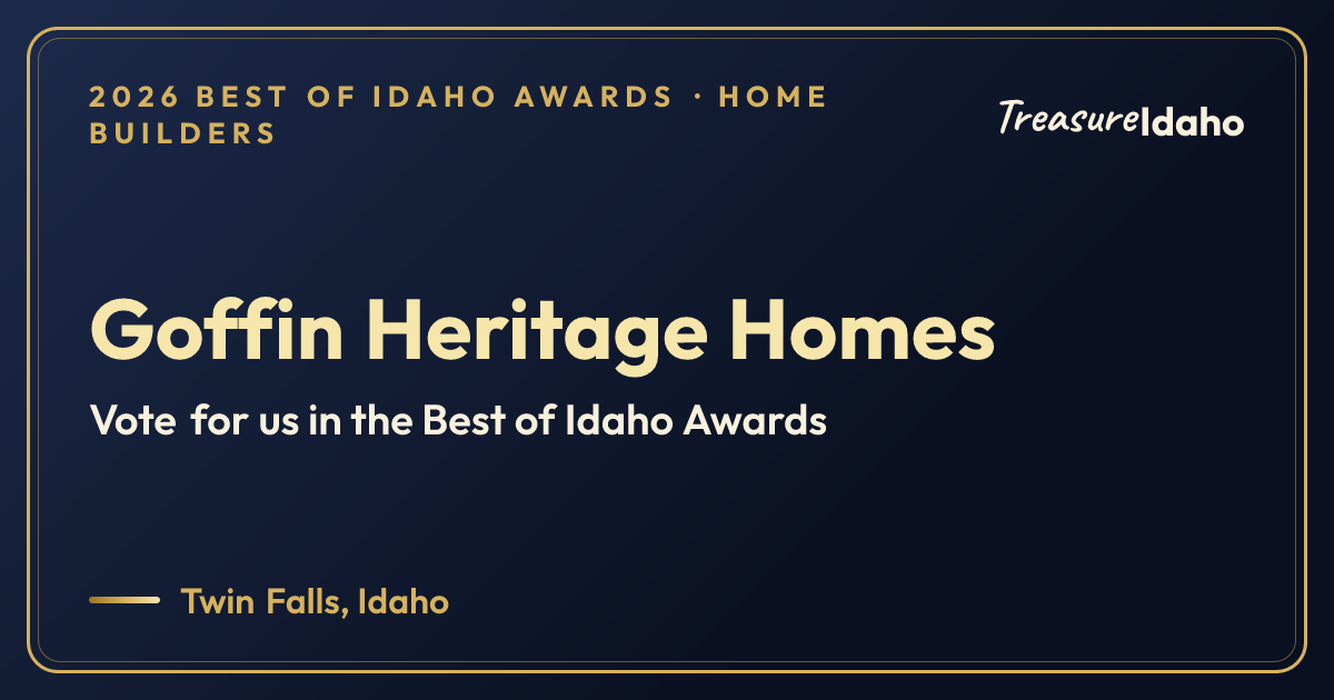 Vote for Goffin Heritage Homes card for Home builders