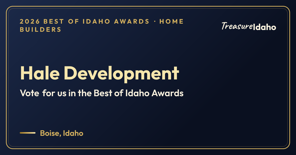 Vote for Hale Development card for Home builders
