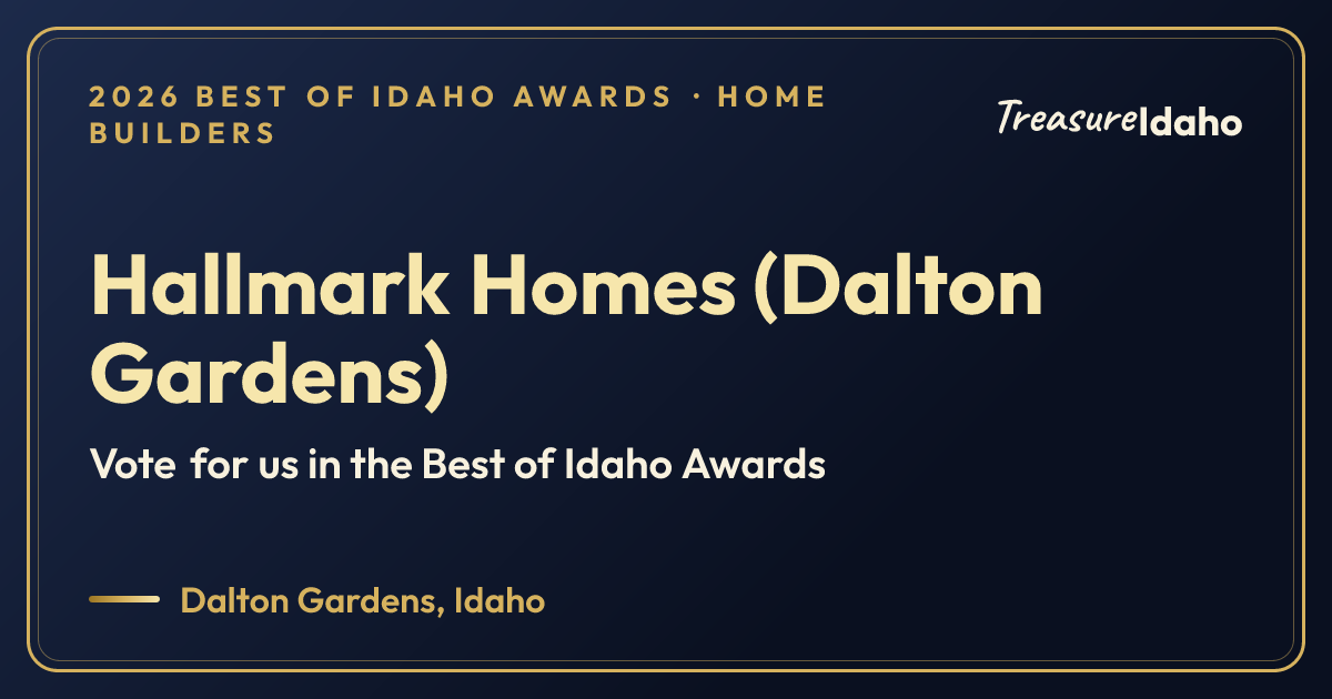 Vote for Hallmark Homes card for Home builders