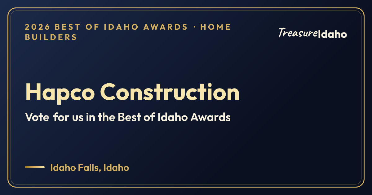 Vote for Hapco Construction card for Home builders