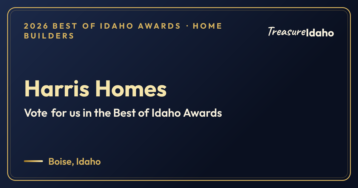 Vote for Harris Homes card for Home builders