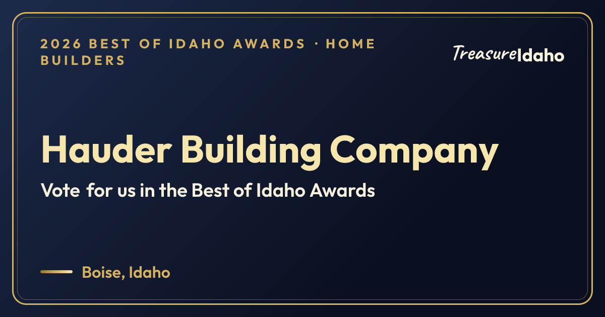 Vote for Hauder Building Company card for Home builders