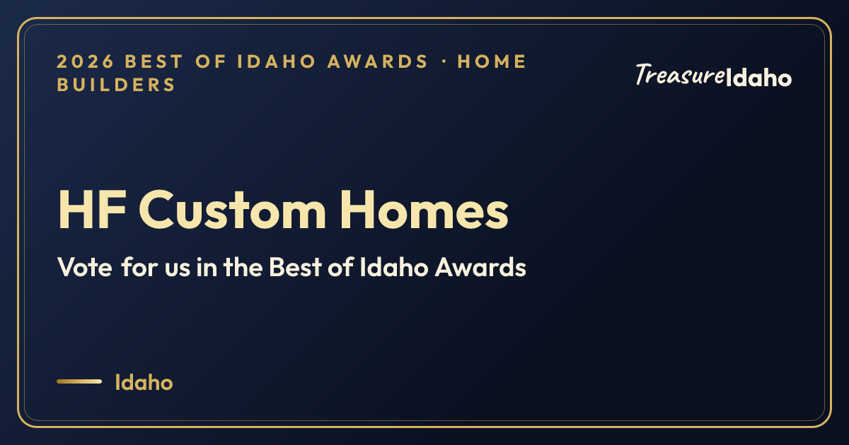 Vote for HF Custom Homes card for Home builders