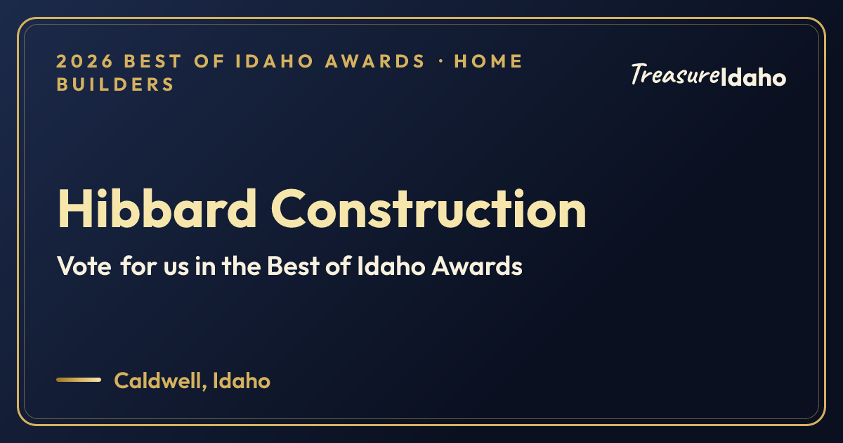 Vote for Hibbard Construction card for Home builders