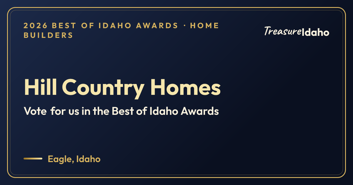 Vote for Hill Country Homes card for Home builders