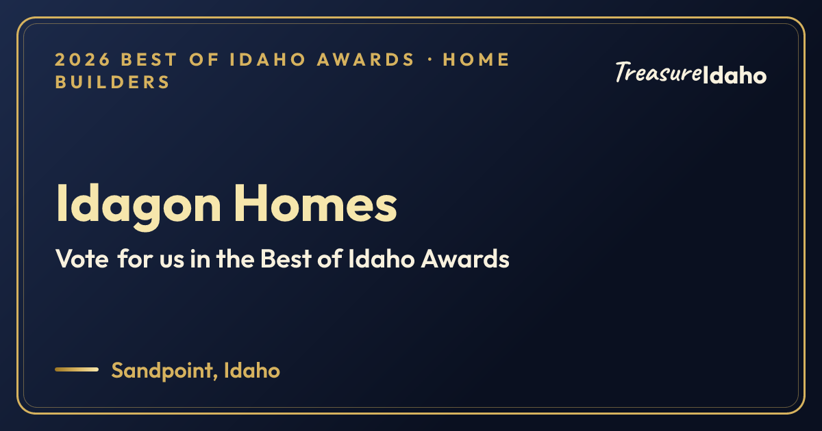 Vote for Idagon Homes card for Home builders