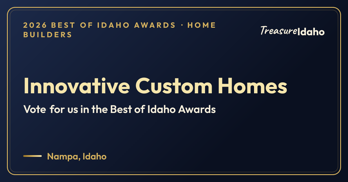 Vote for Innovative Custom Homes card for Home builders