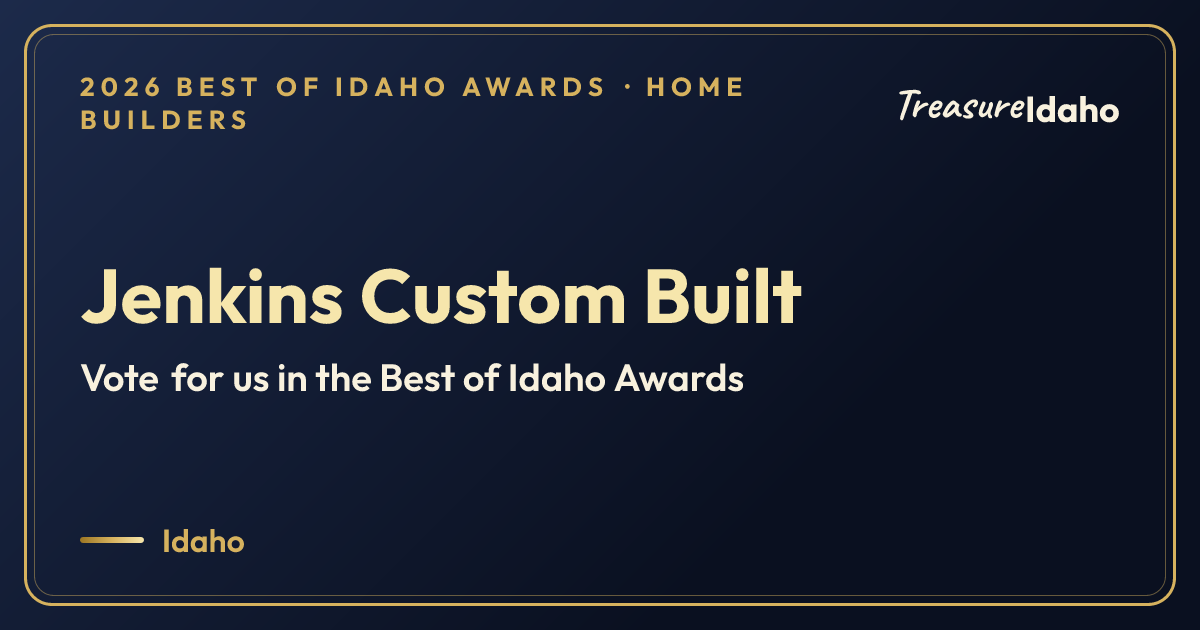 Vote for Jenkins Custom Built card for Home builders
