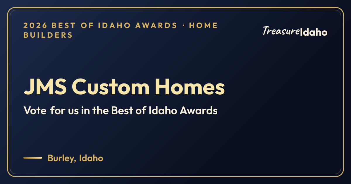 Vote for JMS Custom Homes card for Home builders