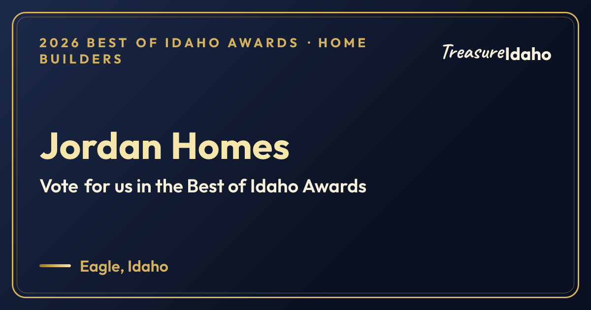 Vote for Jordan Homes card for Home builders