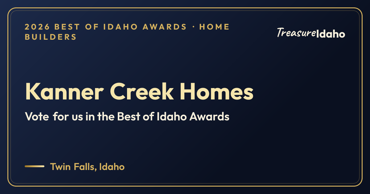 Vote for Kanner Creek Homes card for Home builders
