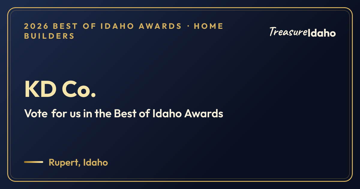 Vote for KD Co. card for Home builders