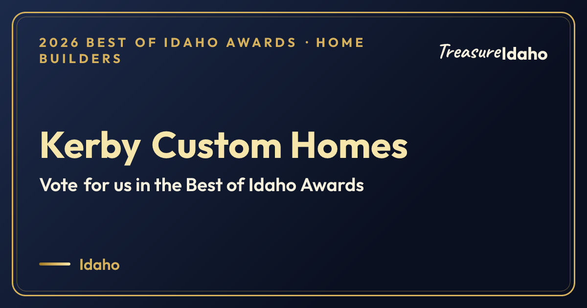 Vote for Kerby Custom Homes card for Home builders