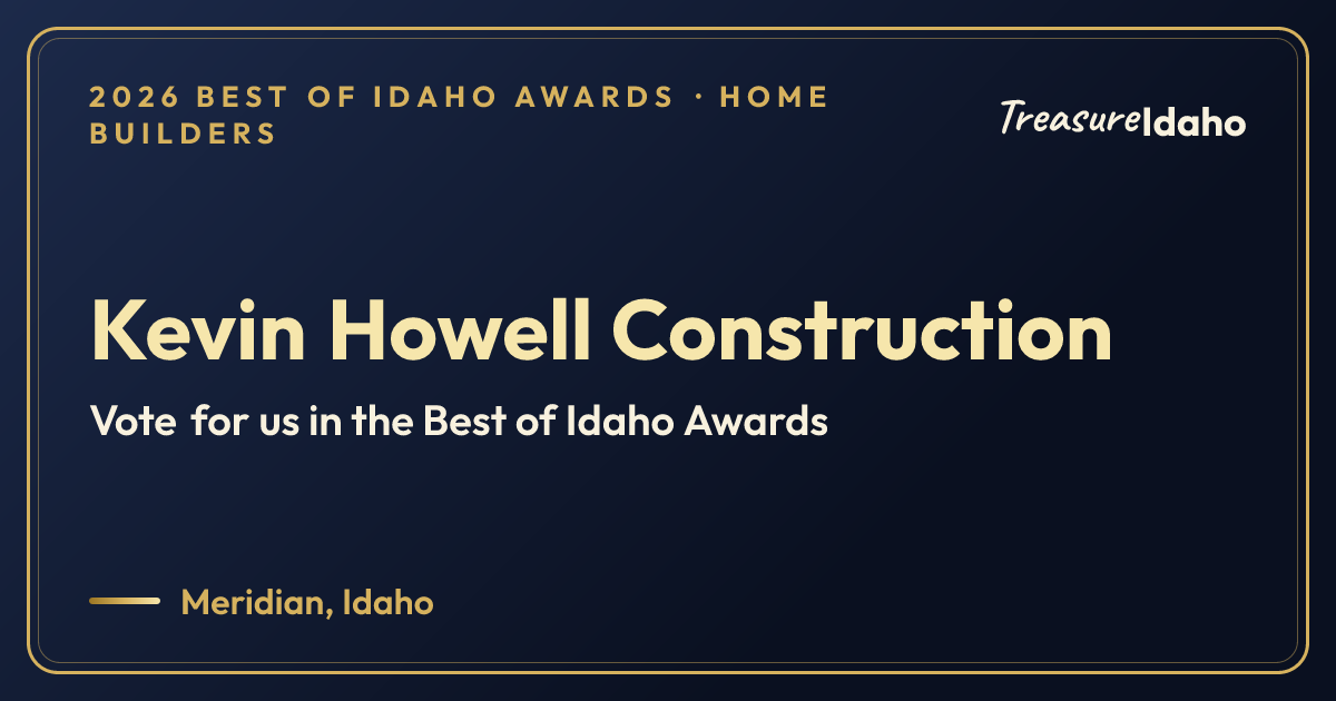 Vote for Kevin Howell Construction card for Home builders