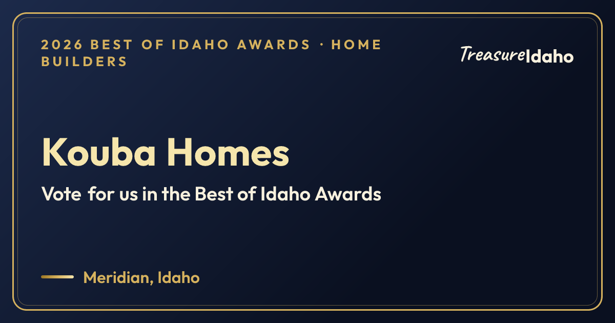 Vote for Kouba Homes card for Home builders