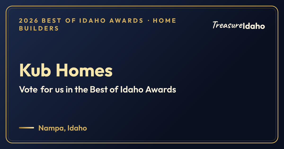 Vote for Kub Homes card for Home builders