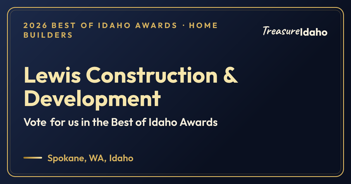 Vote for Lewis Construction & Development card for Home builders