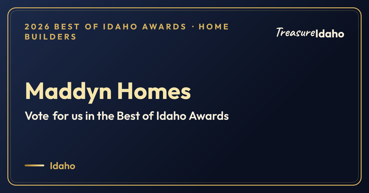 Vote for Maddyn Homes card for Home builders