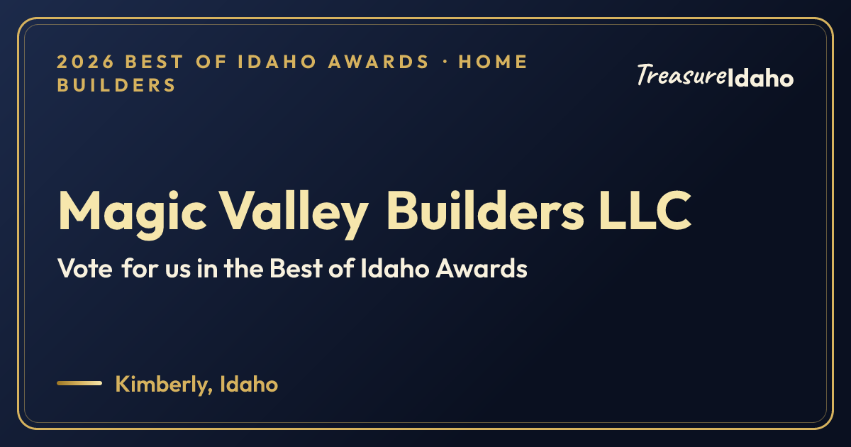 Vote for Magic Valley Builders LLC card for Home builders