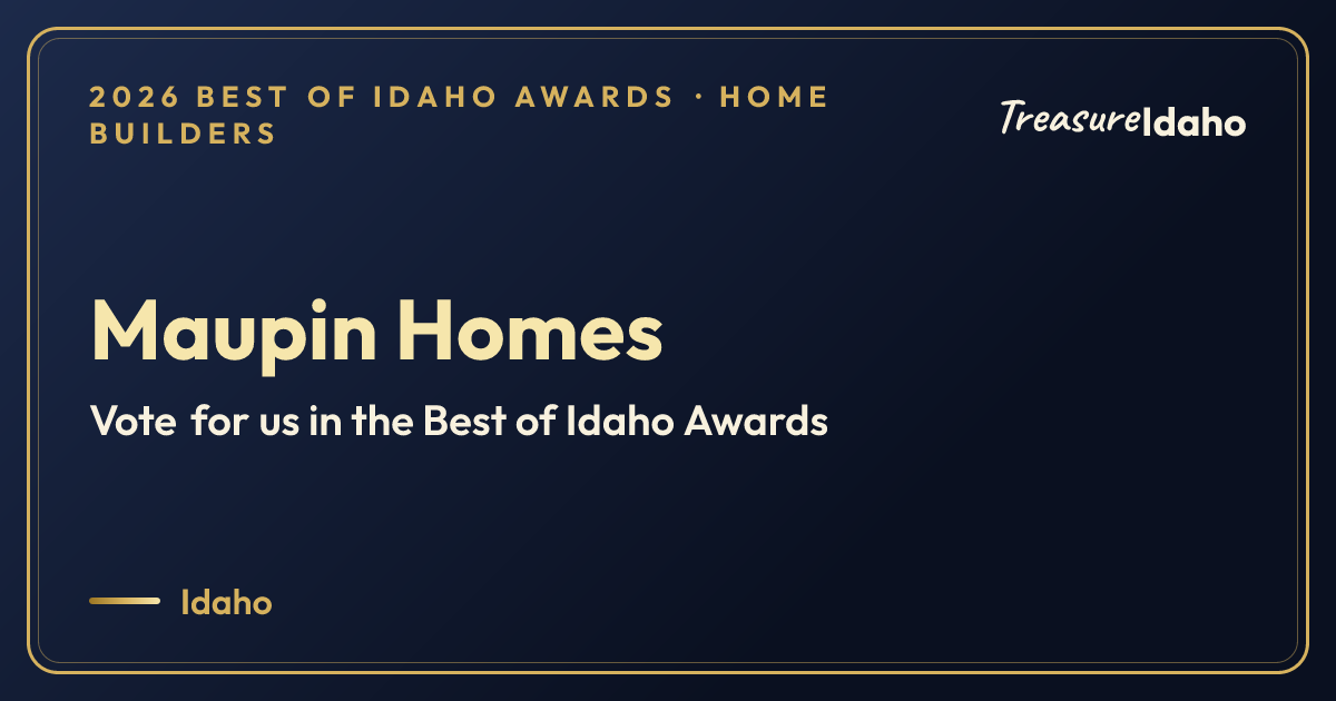 Vote for Maupin Homes card for Home builders