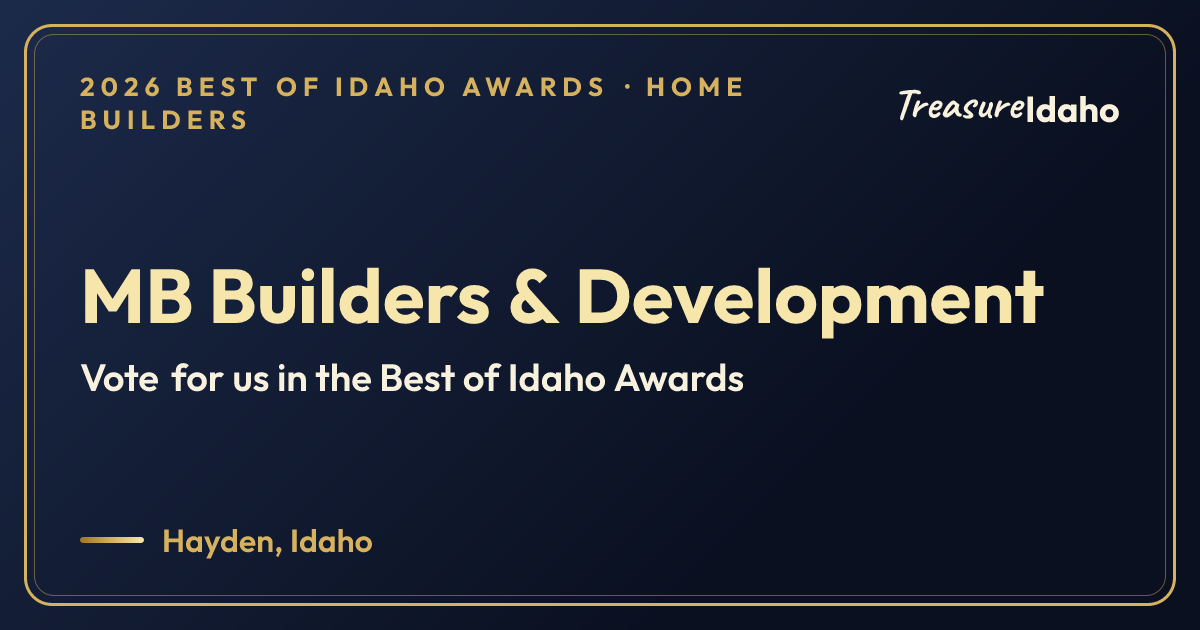 Vote for MB Builders & Development card for Home builders