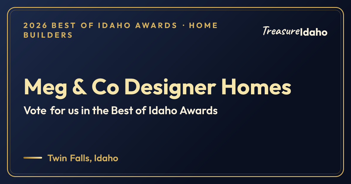 Vote for Meg & Co Designer Homes card for Home builders