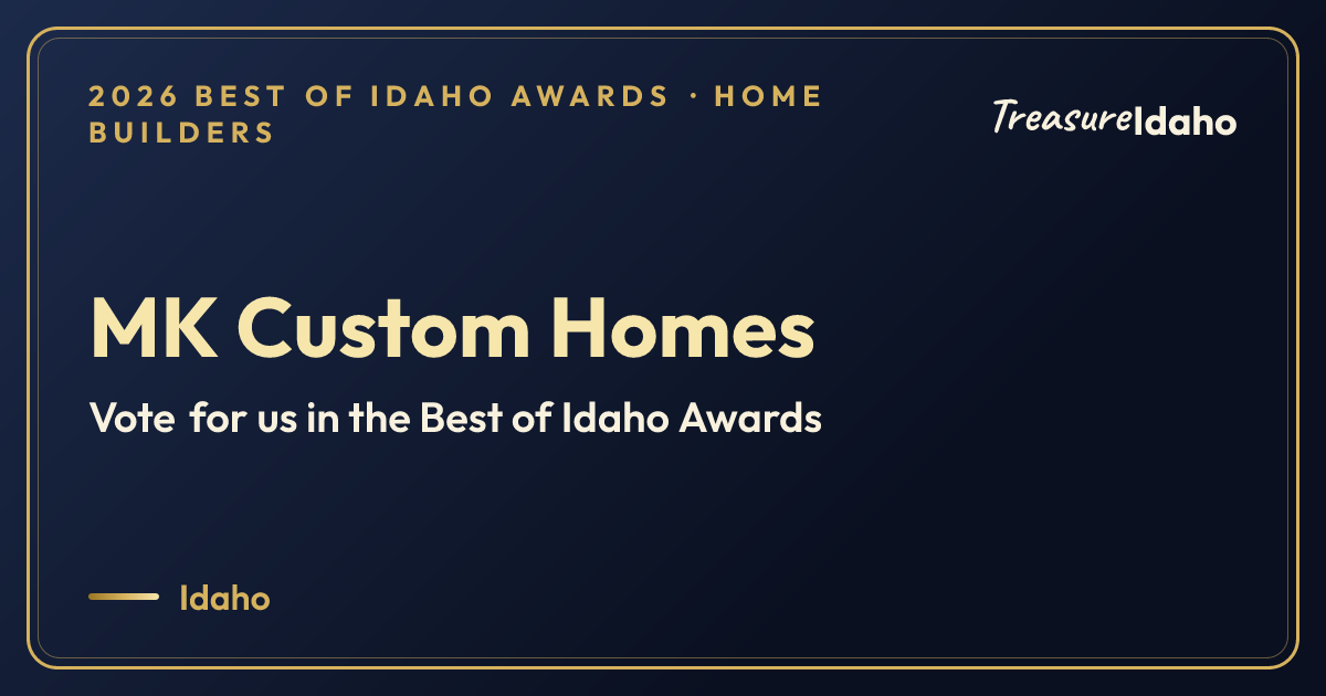 Vote for MK Custom Homes card for Home builders