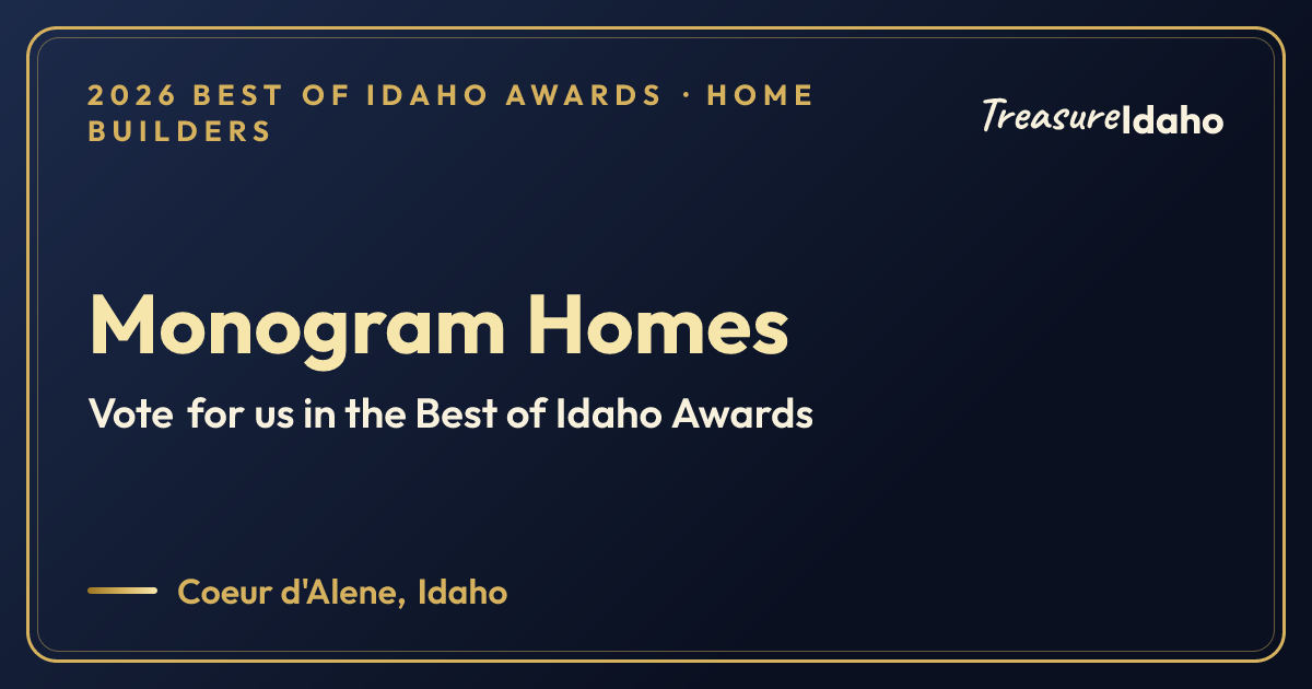 Vote for Monogram Homes card for Home builders