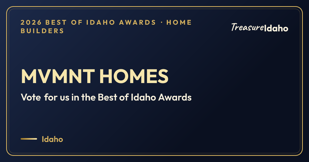 Vote for MVMNT HOMES card for Home builders