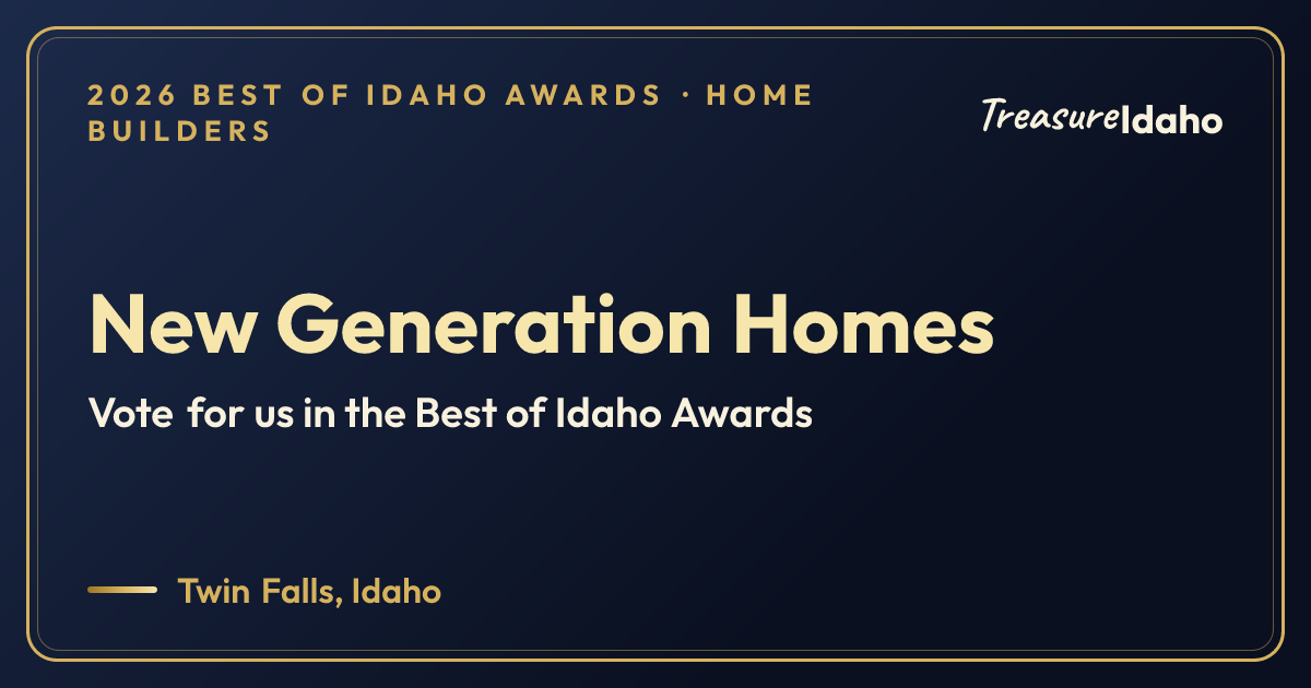 Vote for New Generation Homes card for Home builders