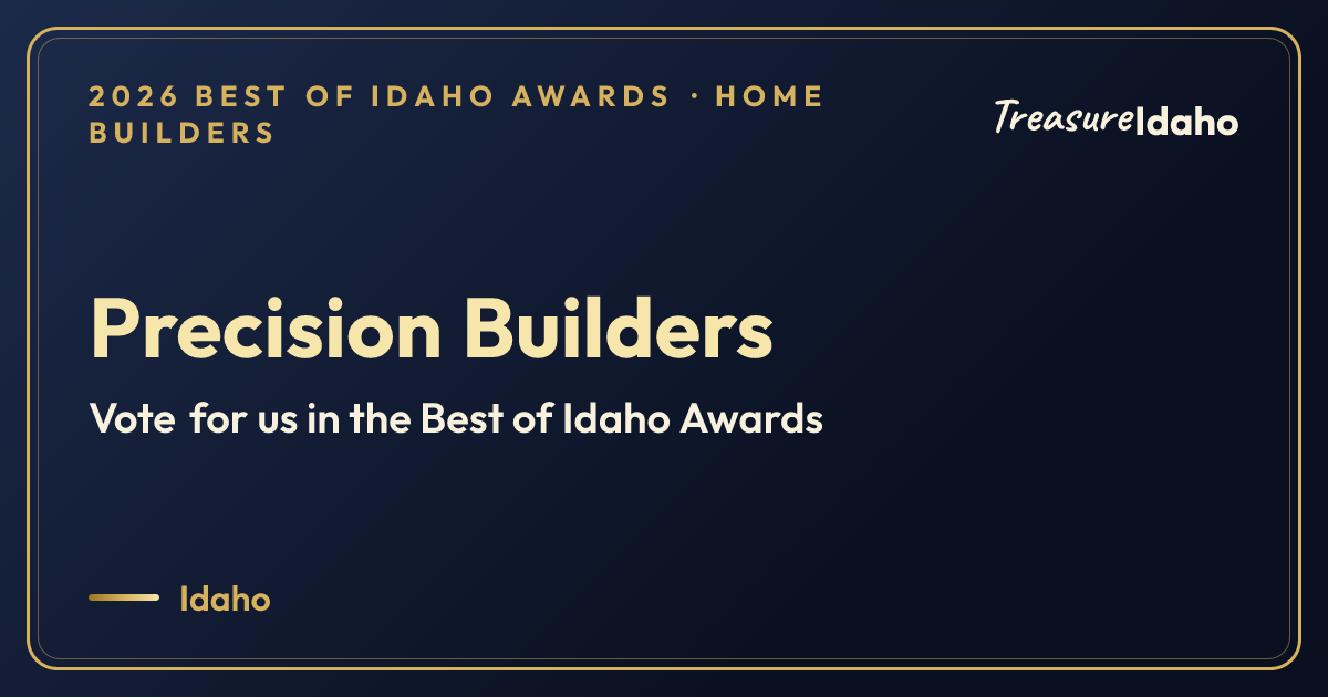 Vote for Precision Builders card for Home builders