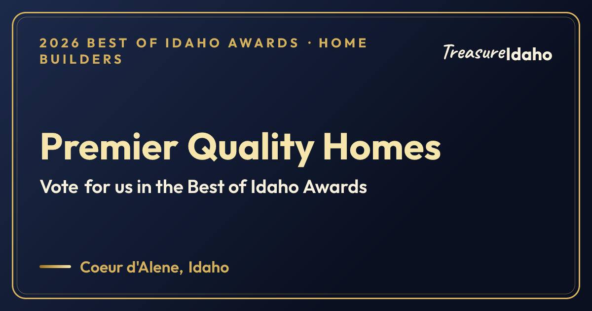 Vote for Premier Quality Homes card for Home builders