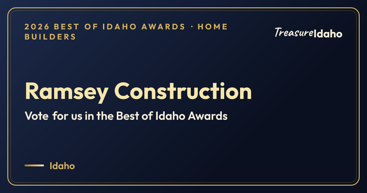 Vote for Ramsey Construction card for Home builders