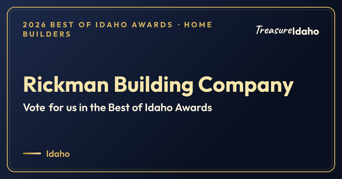 Vote for Rickman Building Company card for Home builders