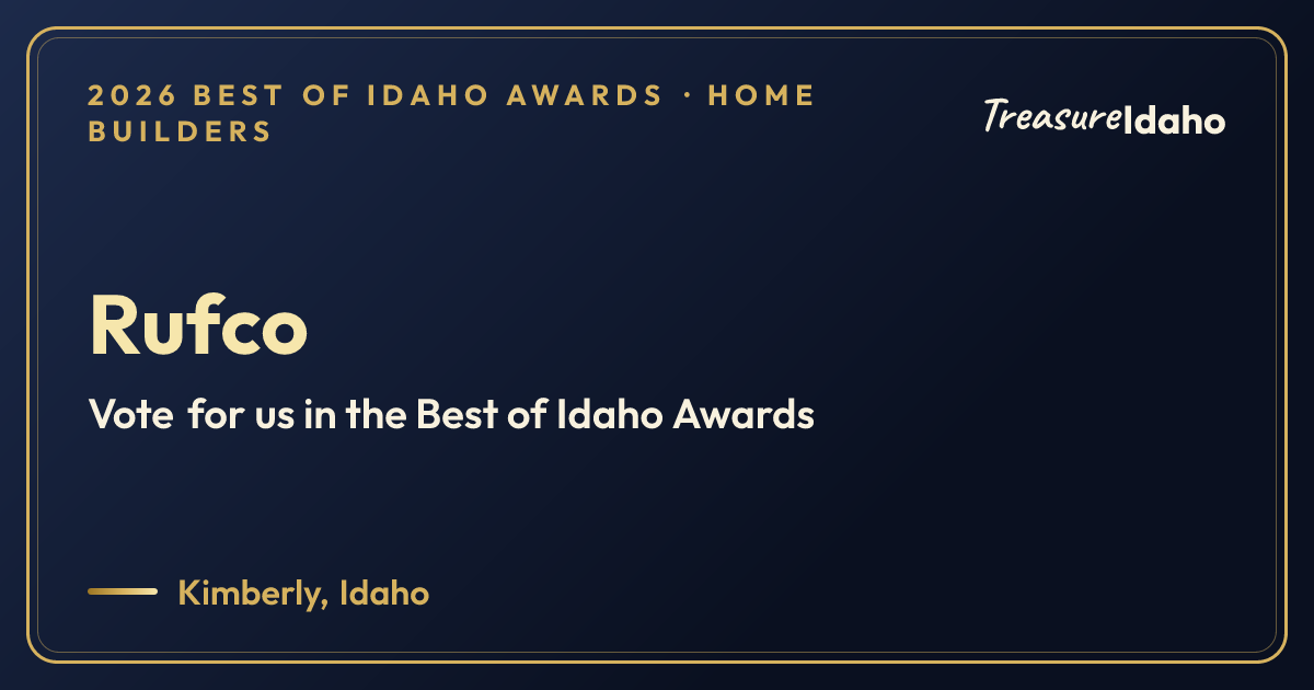 Vote for Rufco card for Home builders