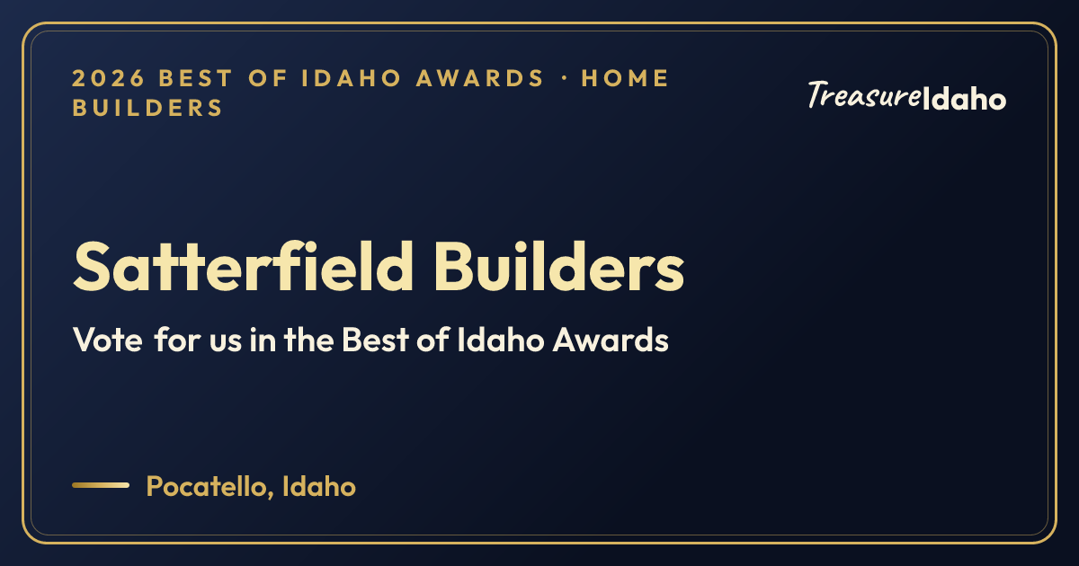 Vote for Satterfield Builders card for Home builders