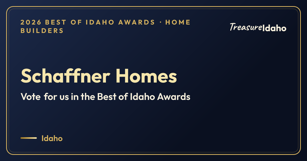 Vote for Schaffner Homes card for Home builders