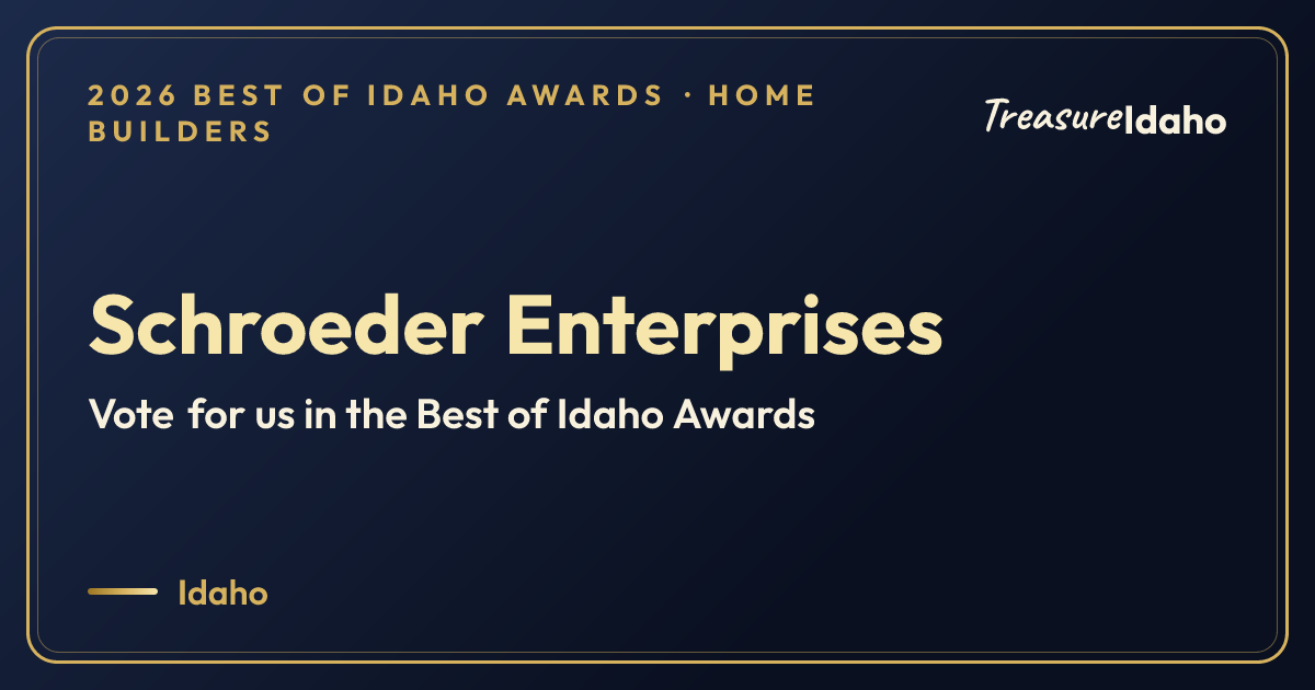 Vote for Schroeder Enterprises card for Home builders
