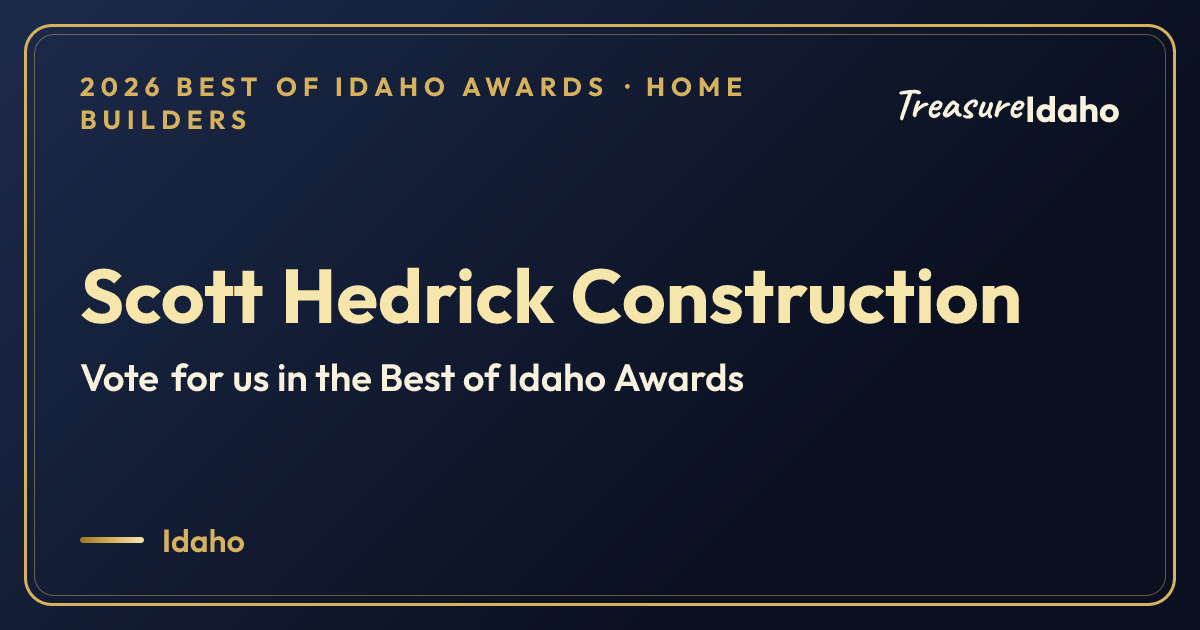 Vote for Scott Hedrick Construction card for Home builders
