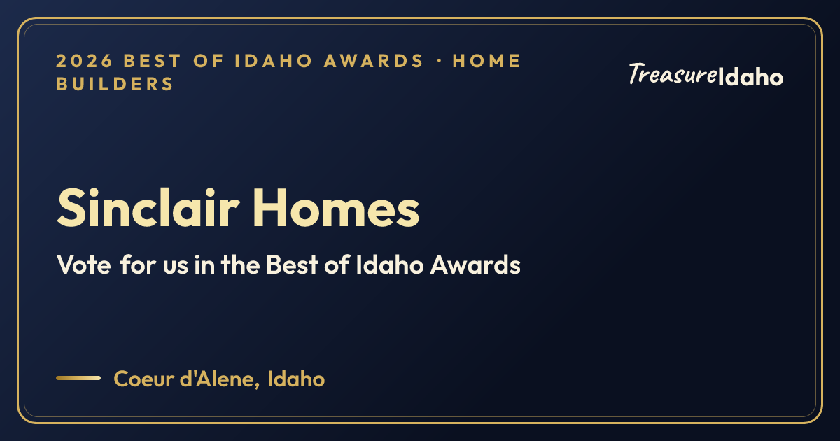 Vote for Sinclair Homes card for Home builders